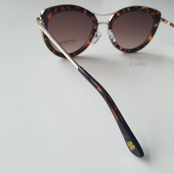 Lucky ? Brand LUNA TORTOISE Cat Eye Sunglasses main image 8